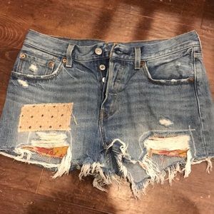 Levi’s Cutoff Denim Shorts